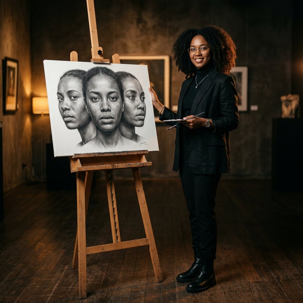 Zoely Mihaja Fitahiana — Sweet'Art, artiste portraitiste
